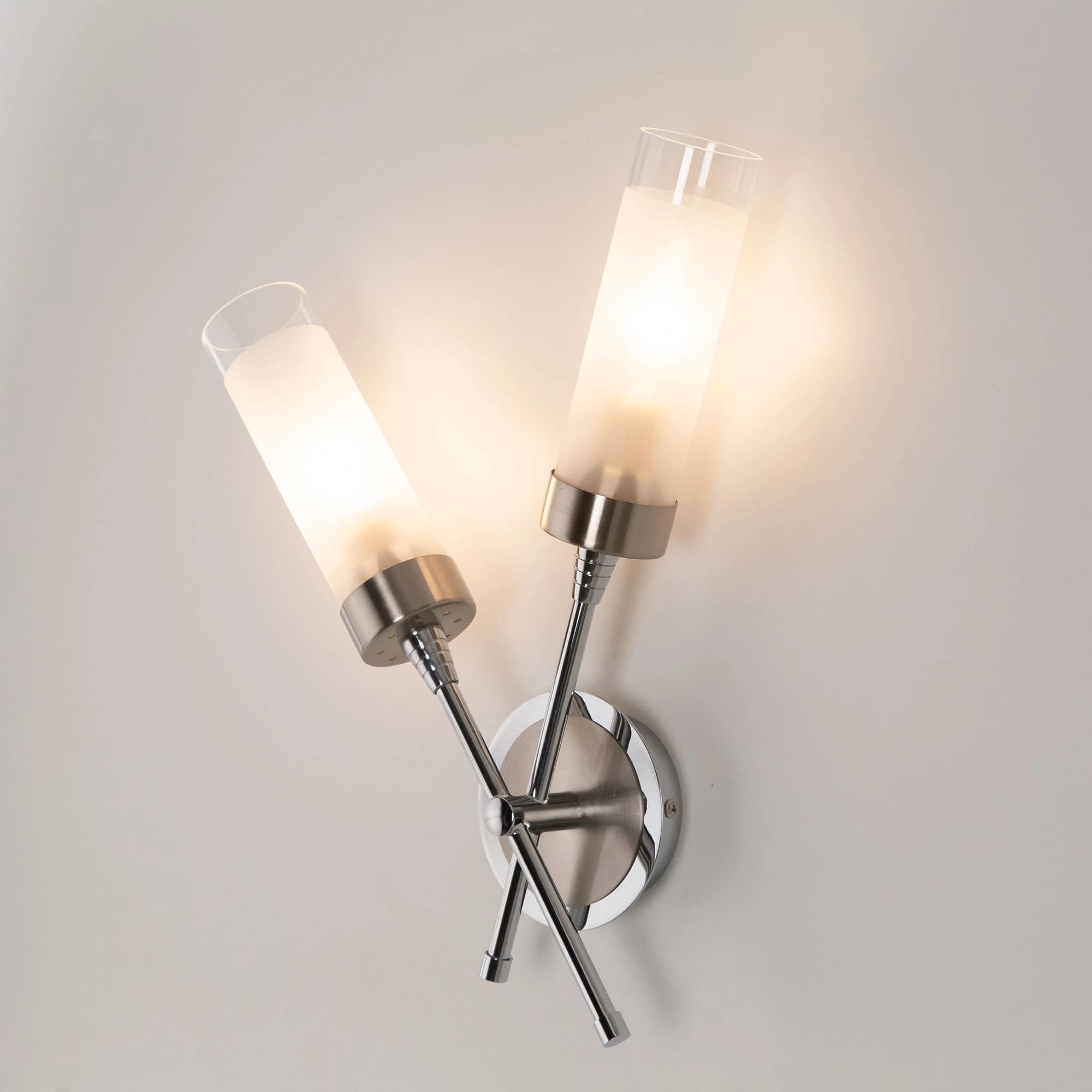 Citilux CL109321 Хеликс Хром Мат+Хром Светильник Бра — миниатюра 4