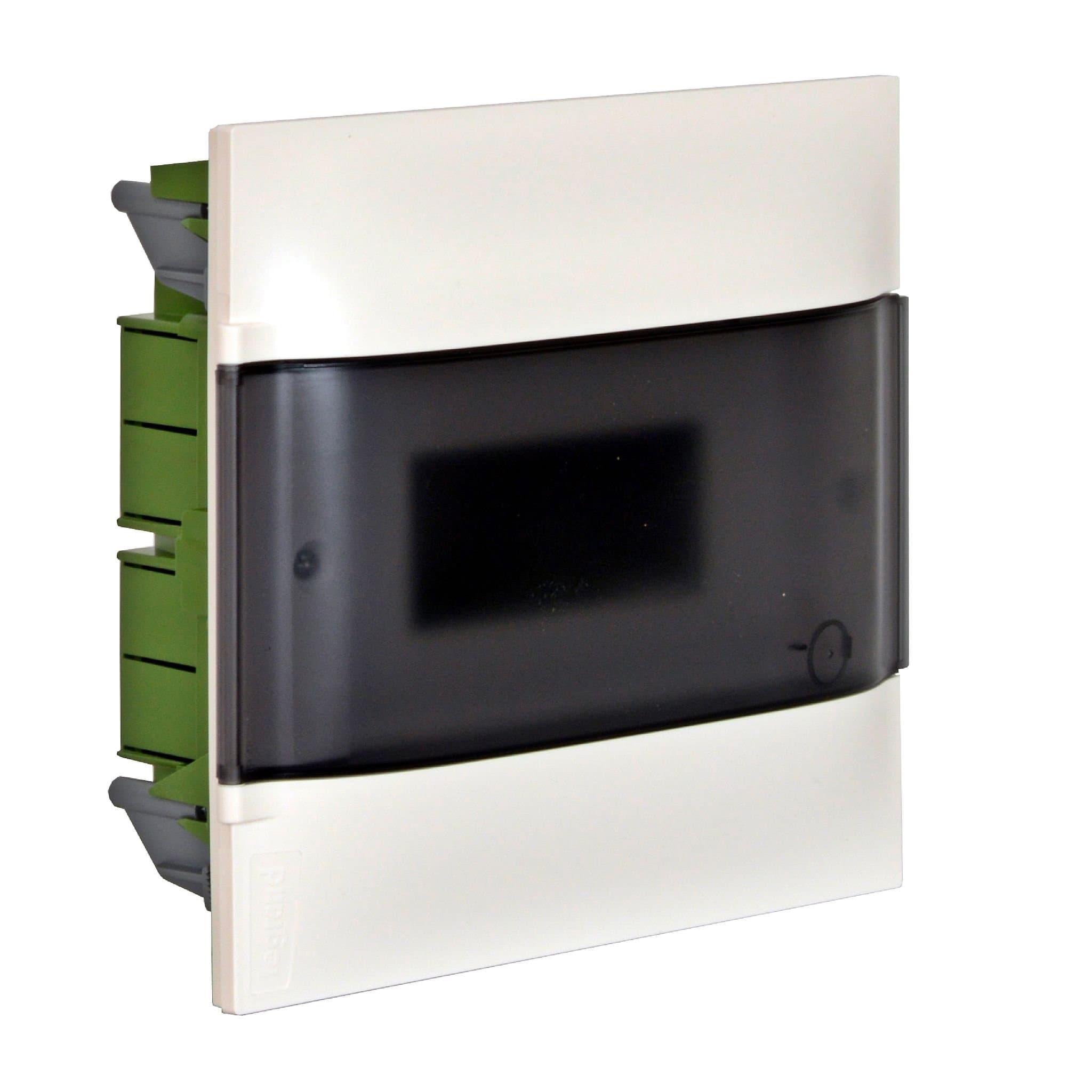 Legrand Practibox S Пластиковый щиток Встраиваемый 1X8 Дымчатая дверь 134558 — миниатюра 3