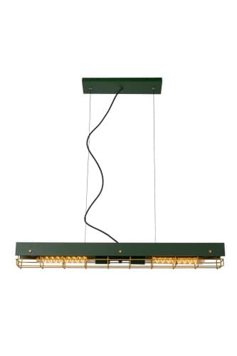 Lucide PENIGUET Светильник подвесной 2xE27 Green 05444/02/33