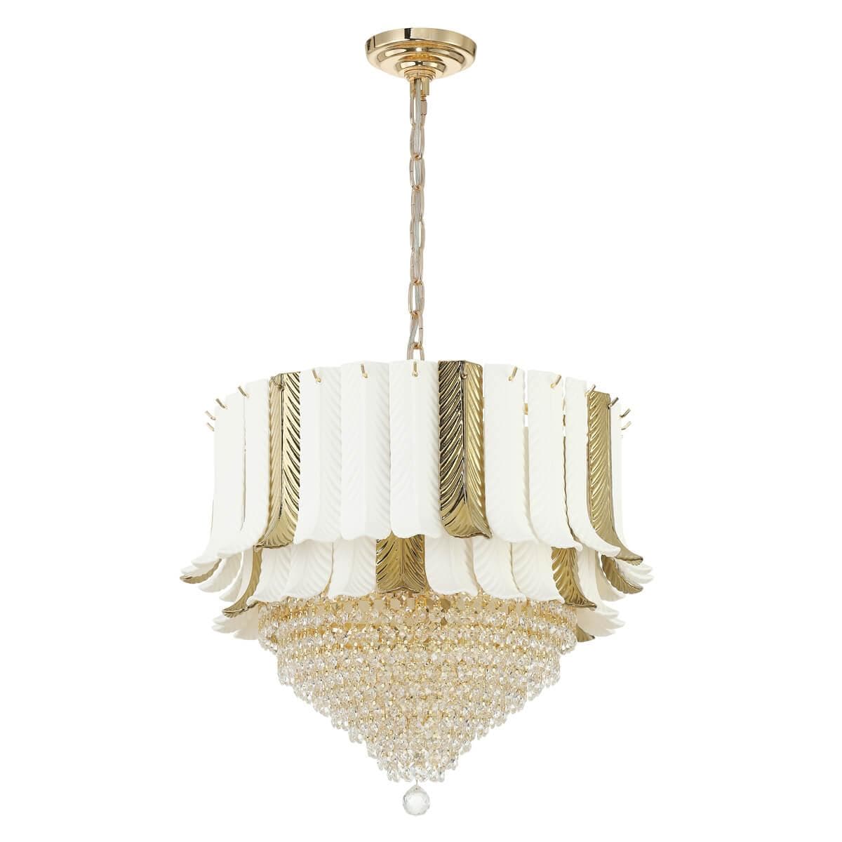 Favourite Classic люстра 2в1 D550*H450/1250 2735-10PC — миниатюра 2