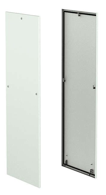 DKC Панель боковая для напольных 19" IT-корпусов ДКС серии CQE, 2 шт, 2000х600, RAL7035, старого образца R5ITCPELK2060