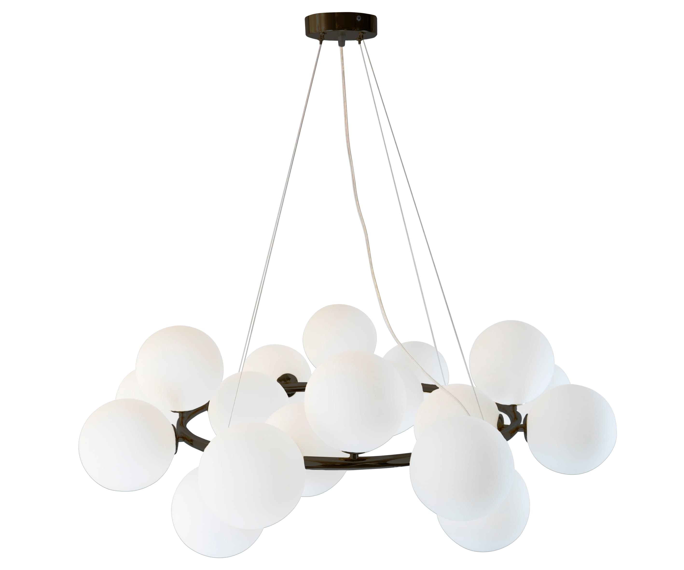 Kink Light 07508-20,19 Люстра Сида черый d86 h120 E14 20*40W