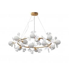 Kink Light 07867-12A,33 Люстра Аста золото d100 h150 G9 12*10W