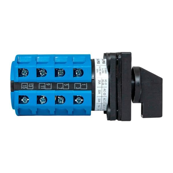 EKF Переключатель кулачковый ПК-1-24 25А 4P «1-0-2» IP65 — миниатюра 3