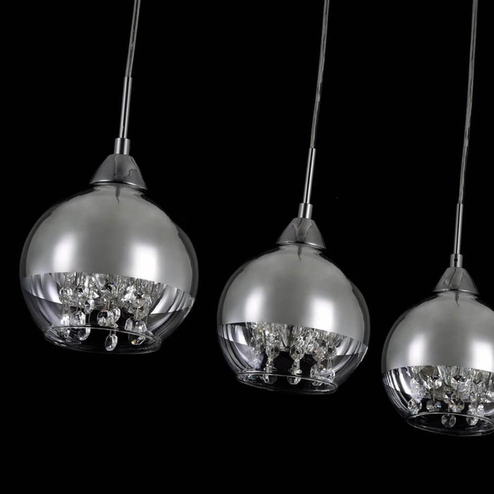 Maytoni Pendant Iceberg Никель Подвес 3xE14 60W P012-PL-03-N — миниатюра 5