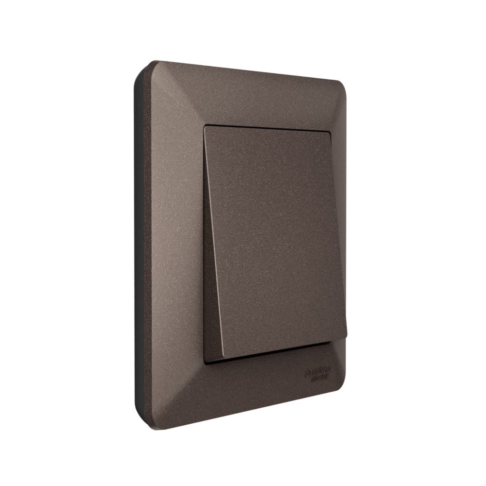 Systeme Electric AtlasDesign Air Мокко/дымчатый черный Рамка 1-ая — миниатюра 4