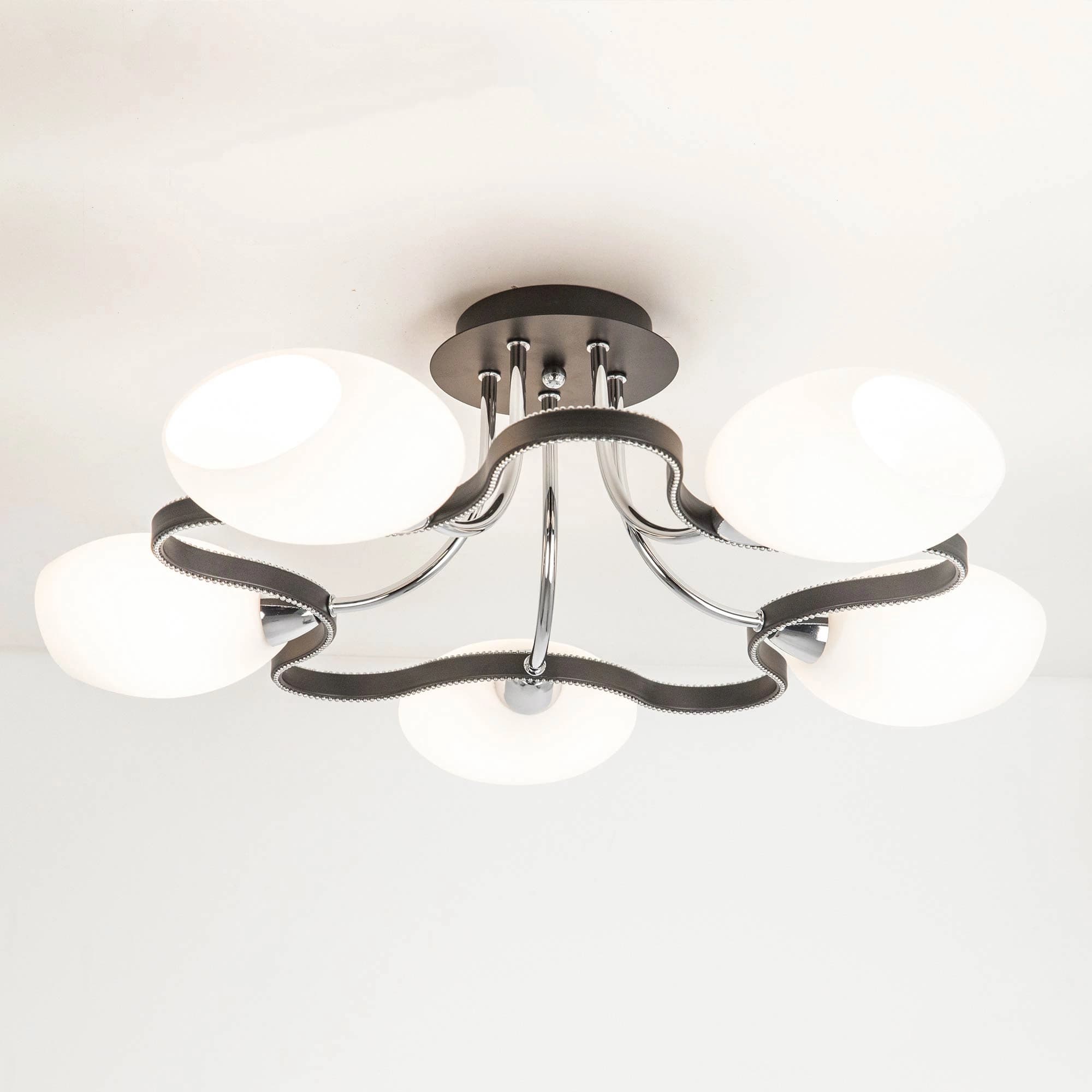 Citilux CL131152 Октава Темный+Хром Люстра — миниатюра 2