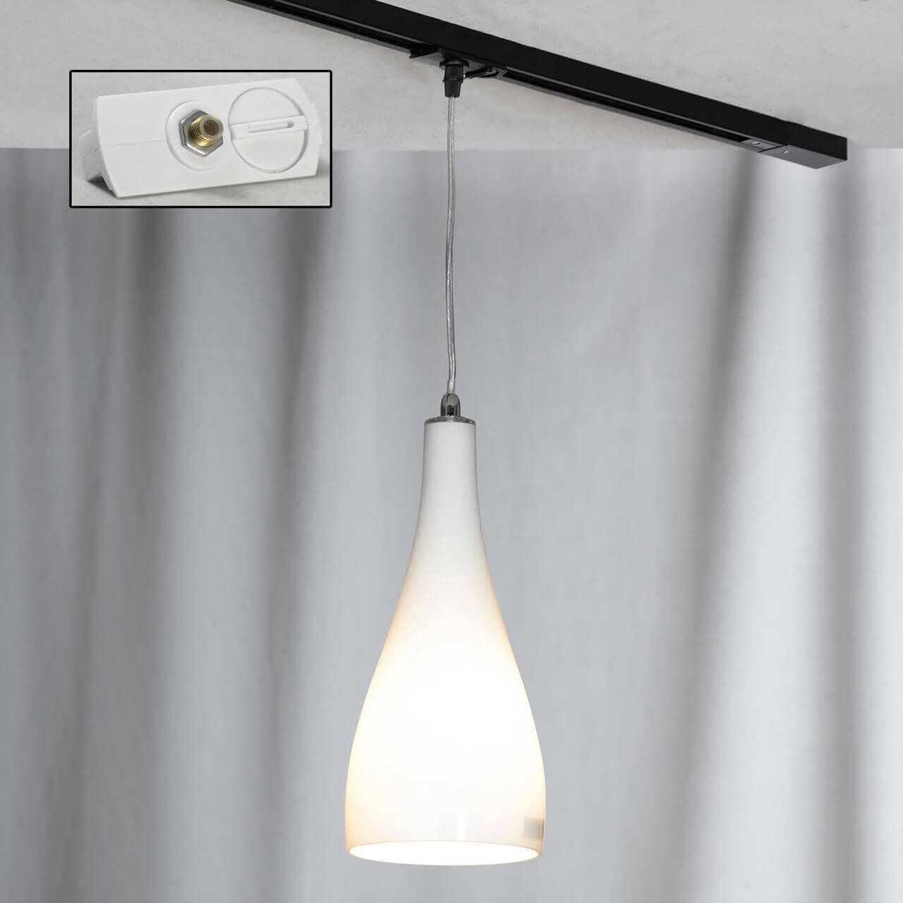 Lussole S.R.L Металл Хром /  Стекло трековый светильник однофазный E27 60W LSF-1106-01-TAW — миниатюра 1