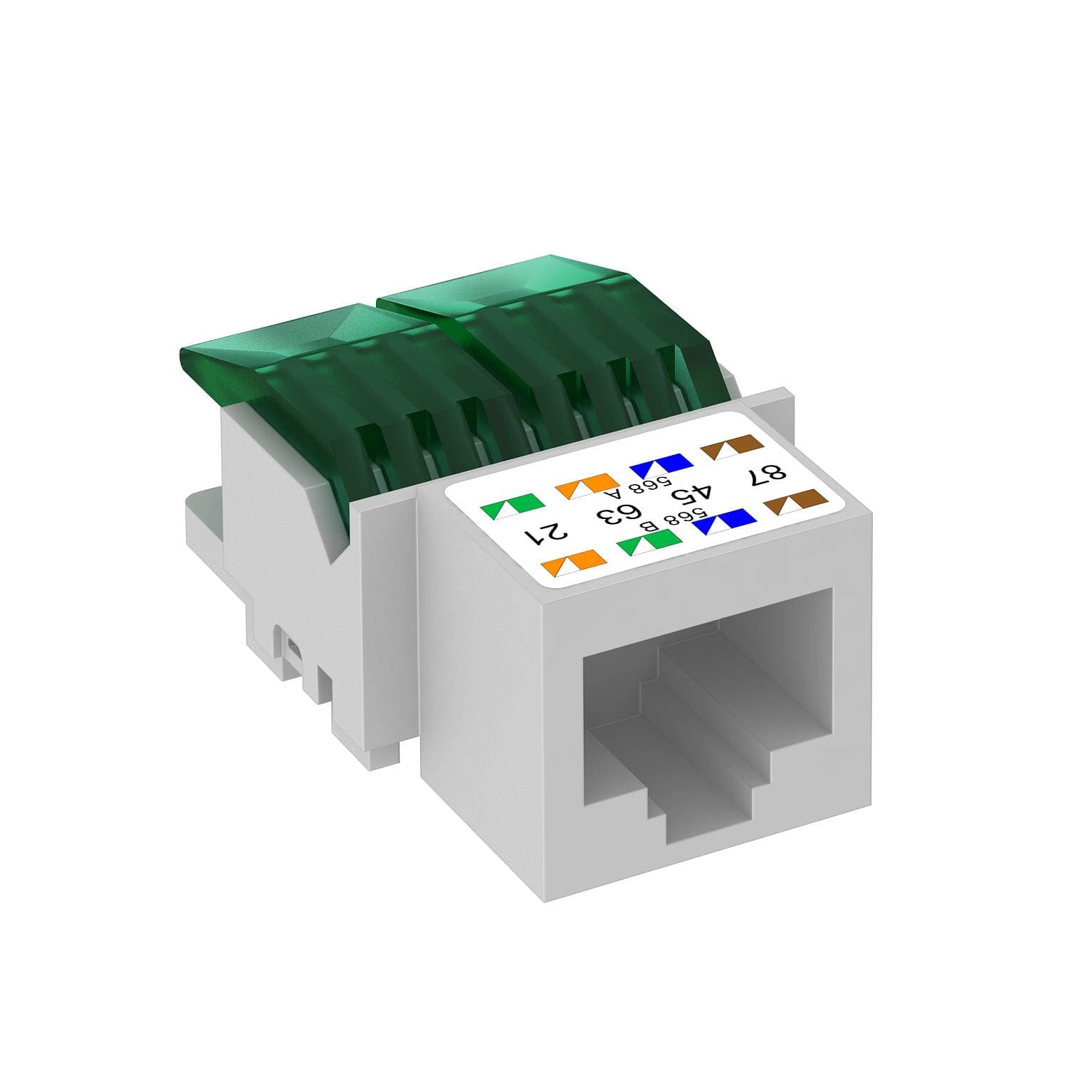 OBO Bettermann Разъем RJ45 категория 5e неэкранированный (UTP) 6117337