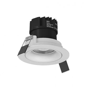 Technolight Твист 85 220В 6Вт лм 4000К 93+ 38° TRIAC RAL 9016 белый 60551-4K-02-WH