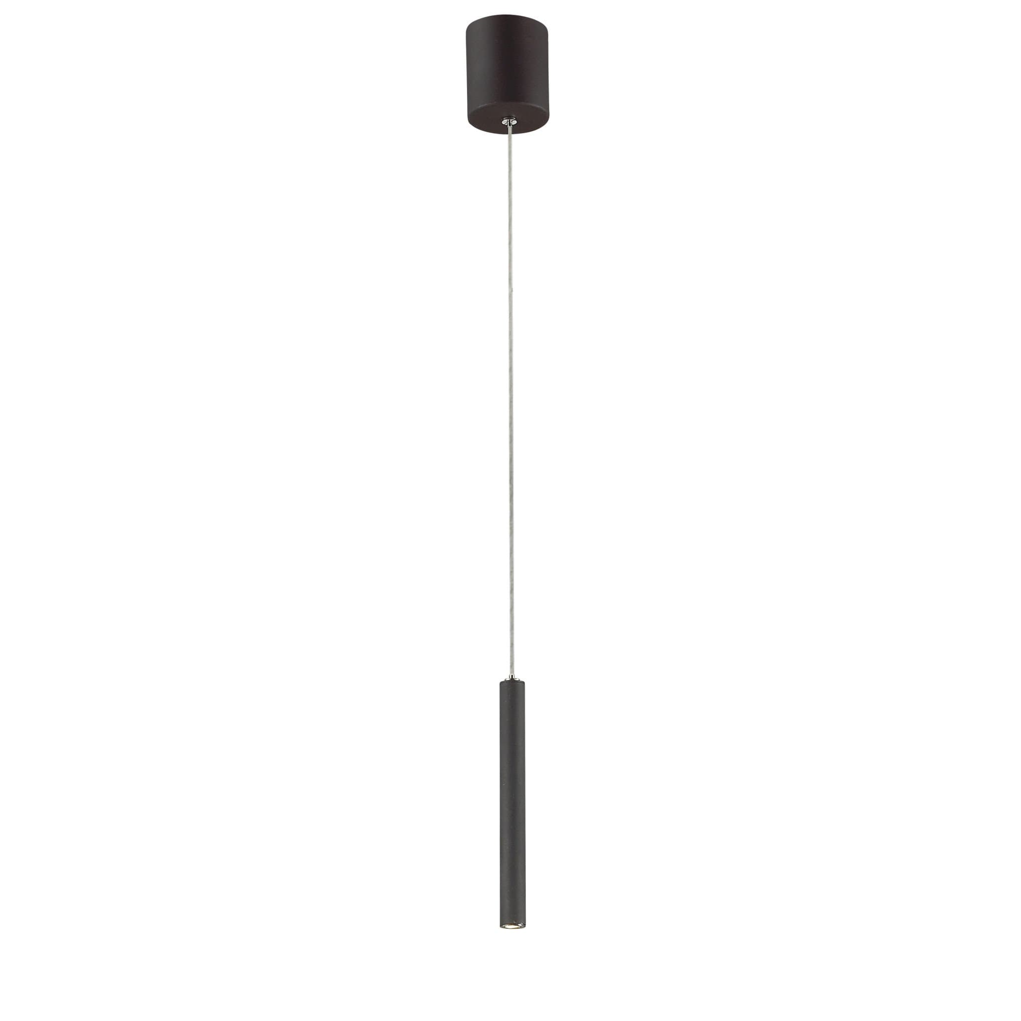 Favourite Cornetta Люстра подвесная черный цвет каркаса, регулируемая длина провода 1*LED*3W, 3000K 2121-1P