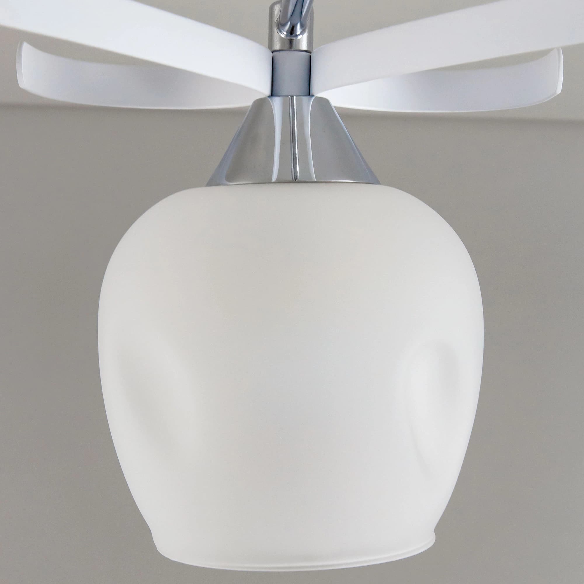 Citilux CL171133 Сюзи Белая+Хром Светильник Люстра — миниатюра 8