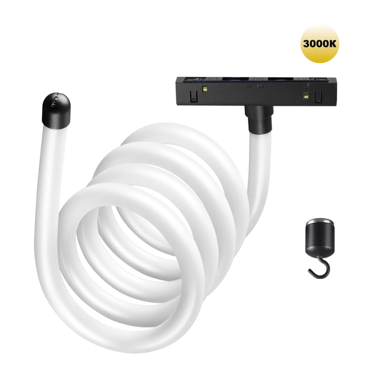 Novotech 359139 KONST NT23 000 черный Трековый светильник для низковольтного шинопровода FLUM 3000K IP20 LED 25W 48V 2500Лм RAMO