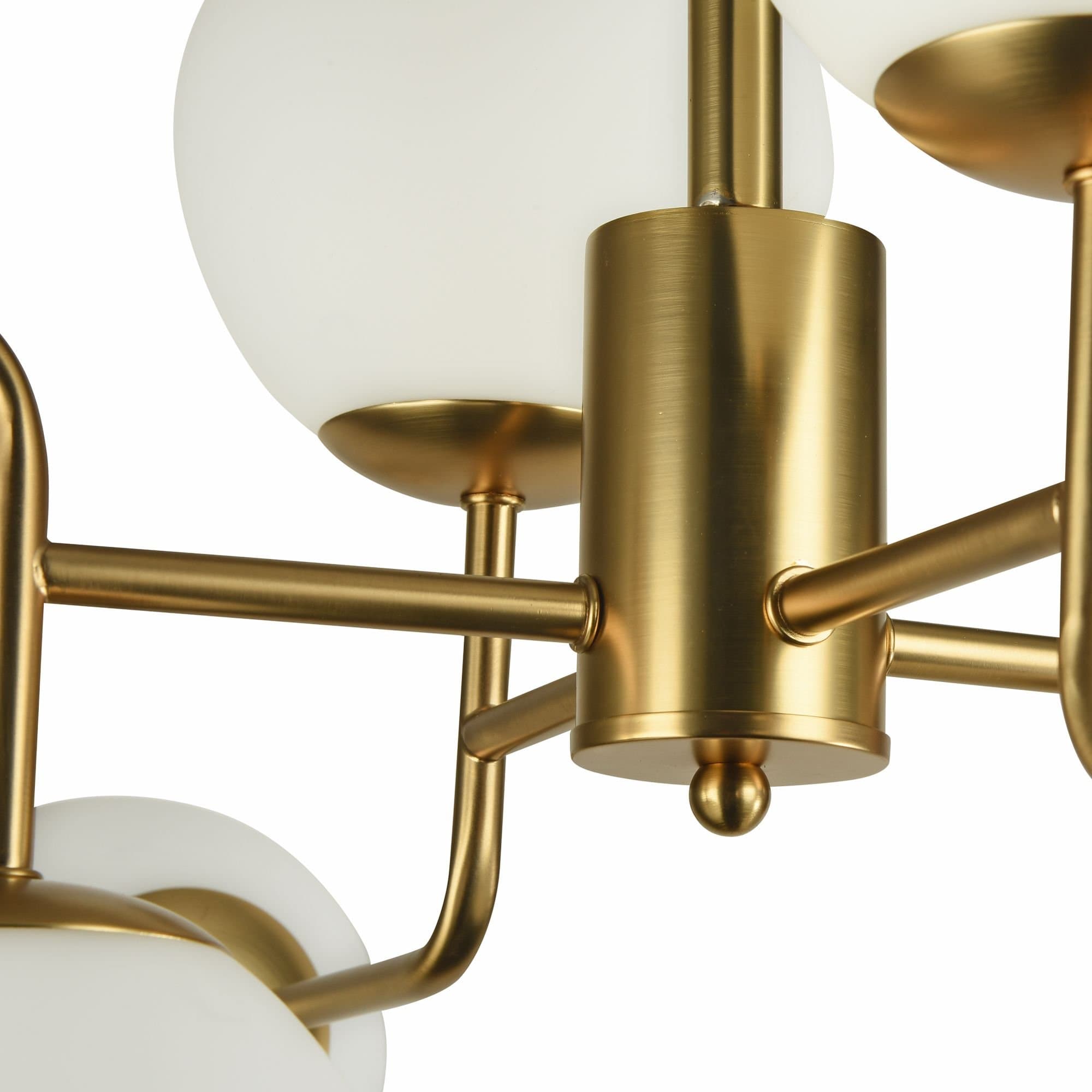 Maytoni Modern Erich Золото Люстра 8xE14 40W MOD221-PL-08-G — миниатюра 6