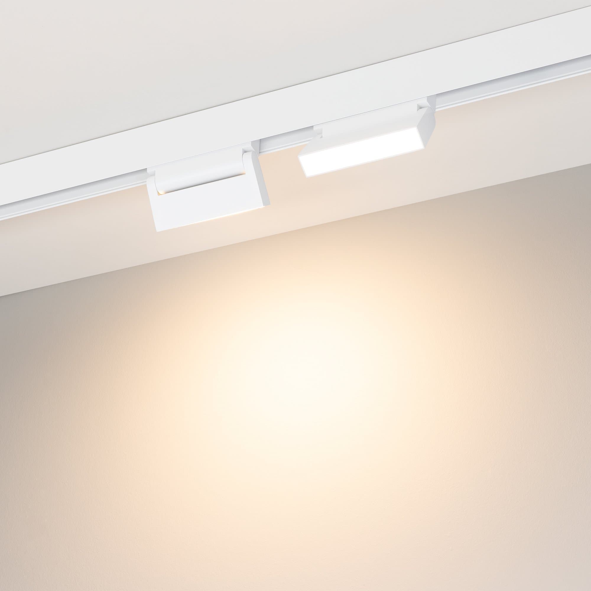 Arlight Светильник MAG-ORIENT-FLAT-FOLD-S195-6W Warm3000 (WH, 80 deg, 48V, DALI) (IP20 Металл, 3 года) 035855 — миниатюра 2