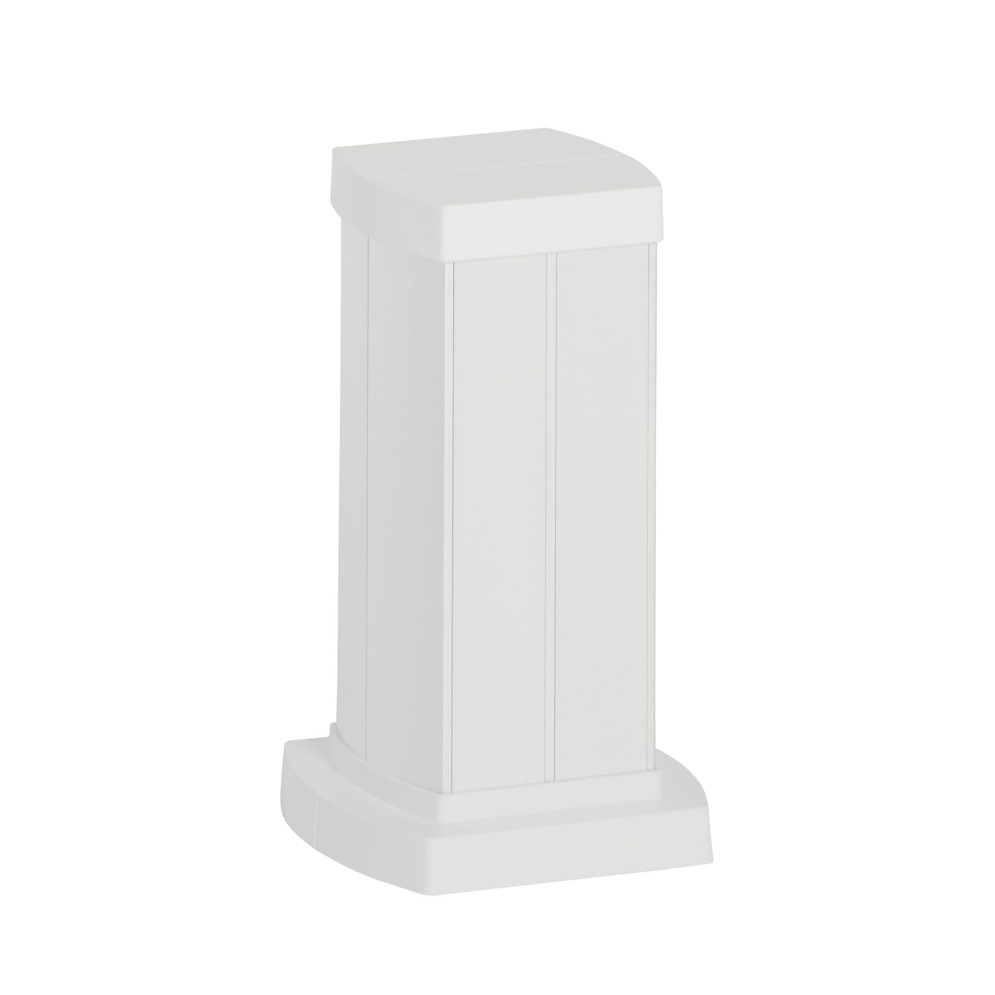 Legrand Snap-On мини-колонна алюминиевая с крышкой из пластика 4 секции, высота 0,3 метра, цвет белый 653040 — миниатюра 2