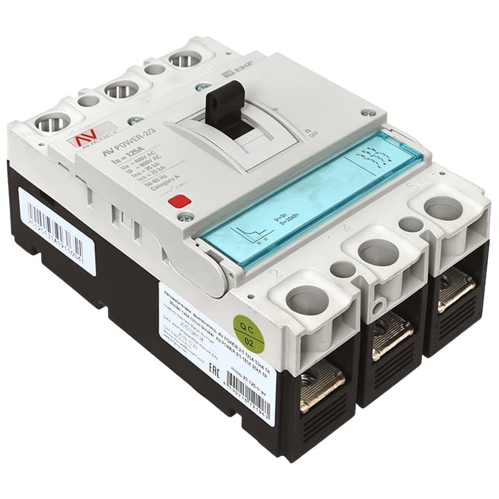 EKF Averes Автоматический выключатель AV POWER-2/3 125А 35kA TR — миниатюра 3