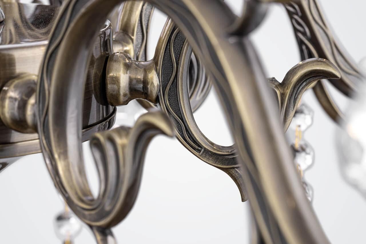 Maytoni Royal Classic Bronze Бронза Антик Люстра 8xE14 60W RC245-PL-08-R — миниатюра 6