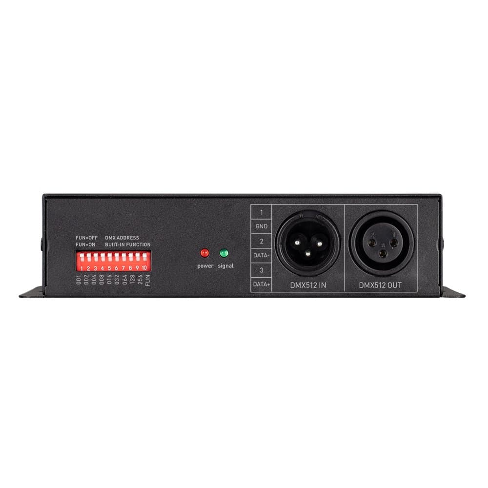 Arlight Декодер ARL-7022-DMX (12-24V, 3x8A, DMX512, XLR3) (IP20 Металл, 3 года) 027144 — миниатюра 3