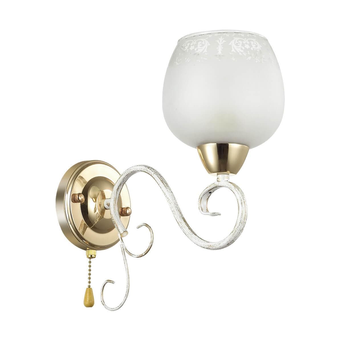 Lumion 3505/1W LN18 231 белый/зол.патина/золото Бра E27 60W 220V BIANCOPA — миниатюра 3