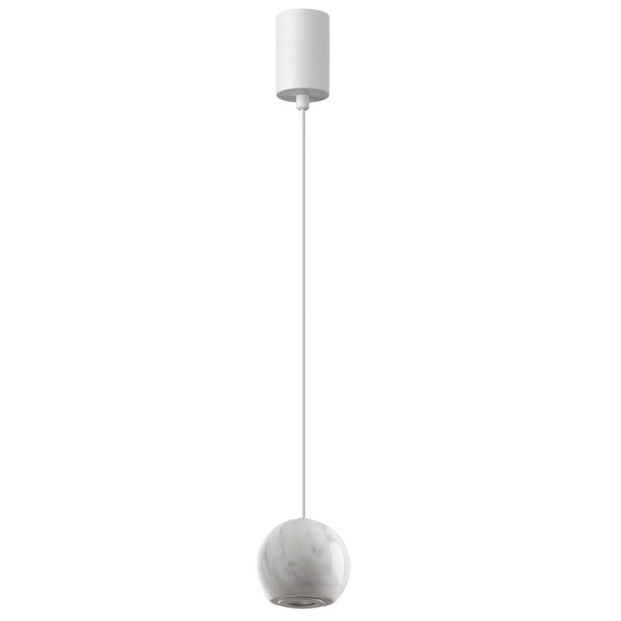 Odeon Light 4359/5L MIDCENT ODL26 169 светильник мрамор/металл IP20 LED 5W 3000K 220V DEX