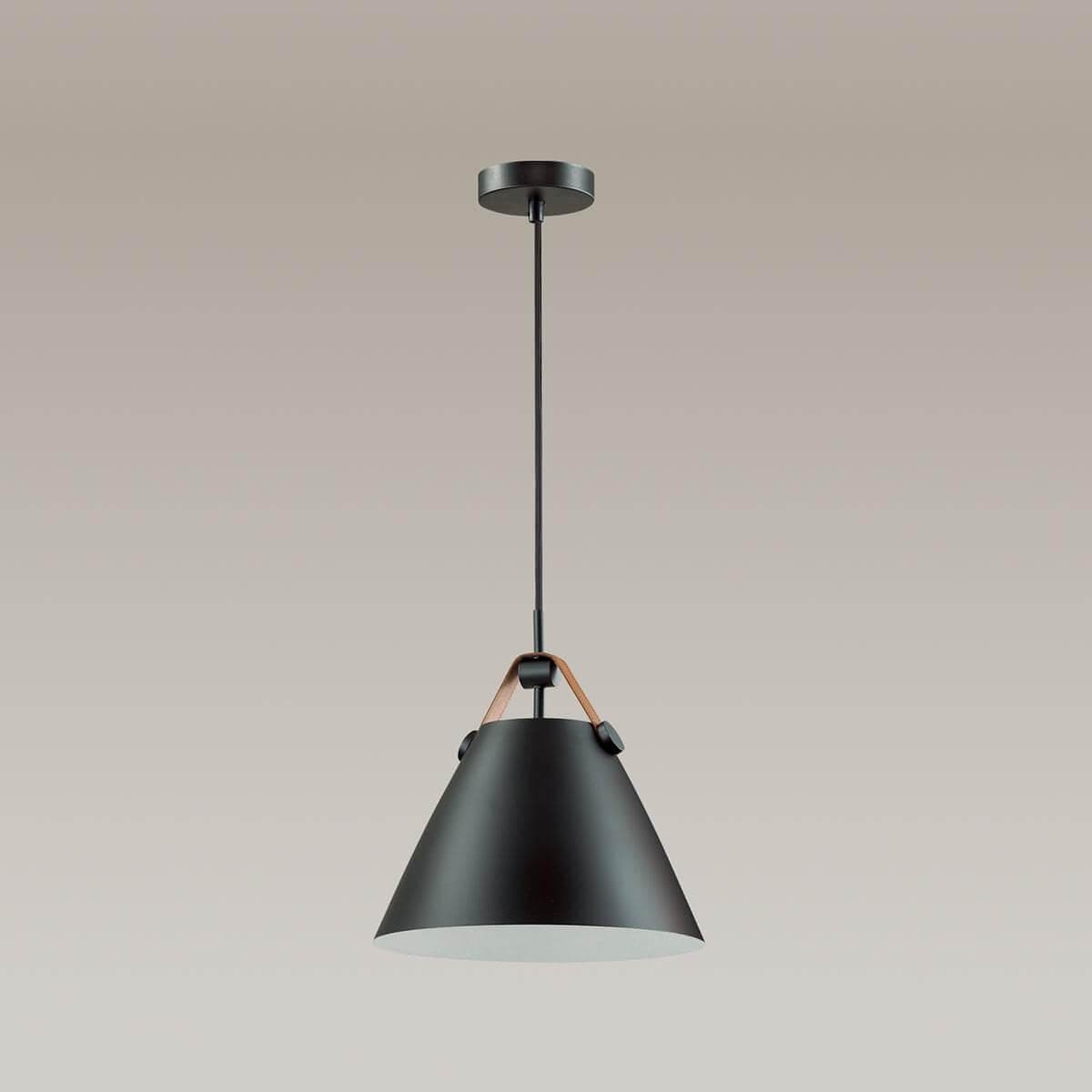 Lumion 3722/1 LN19 265 матовый чёрный Подвес E27 60W 220V DARREN — миниатюра 3