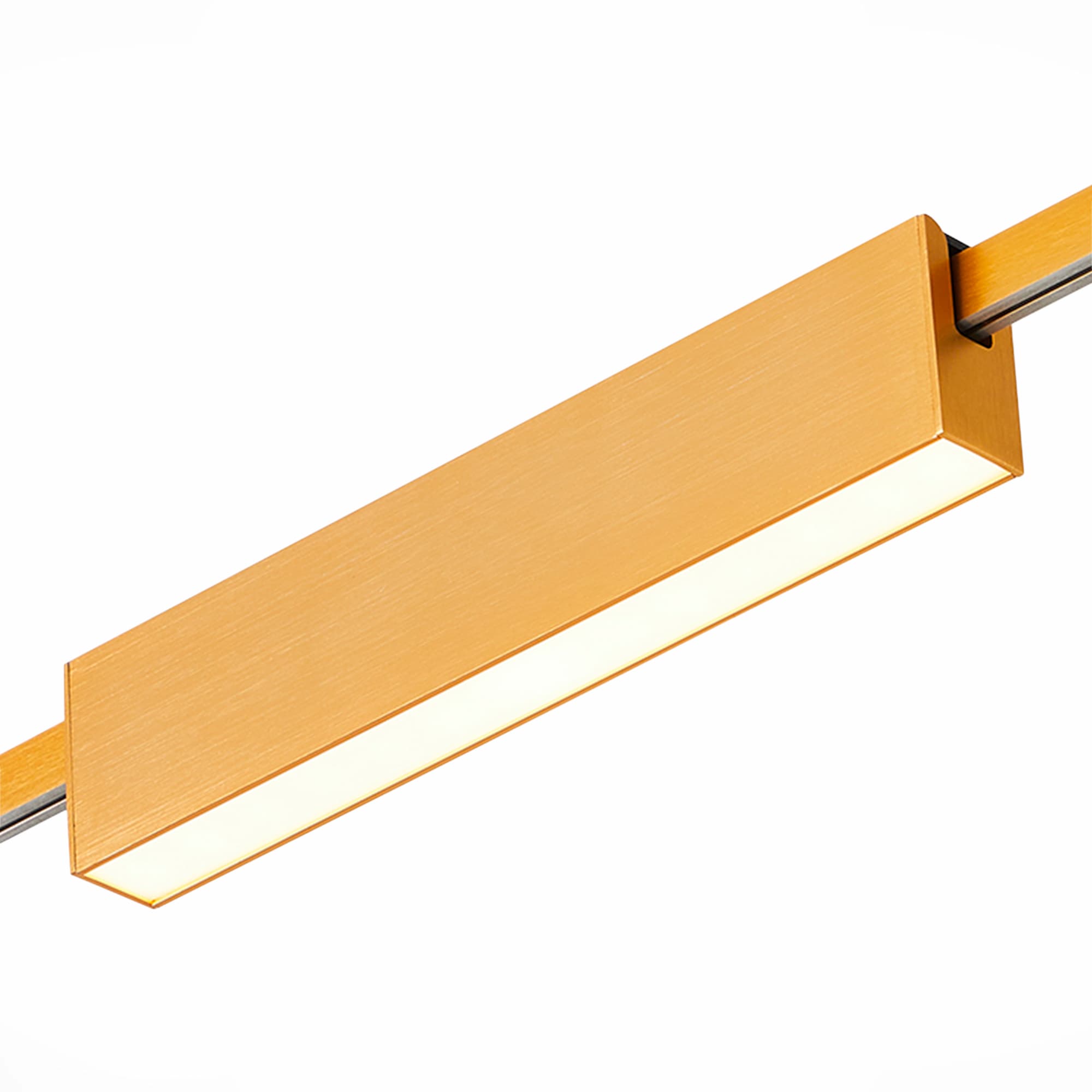 ST LUCE ST817.206.12 Магнитный трековый светильник FARM Золотистый LED 1*12W 3000K 580Lm Ra90 120 IP20 L232xW24xH48,5 180-240V