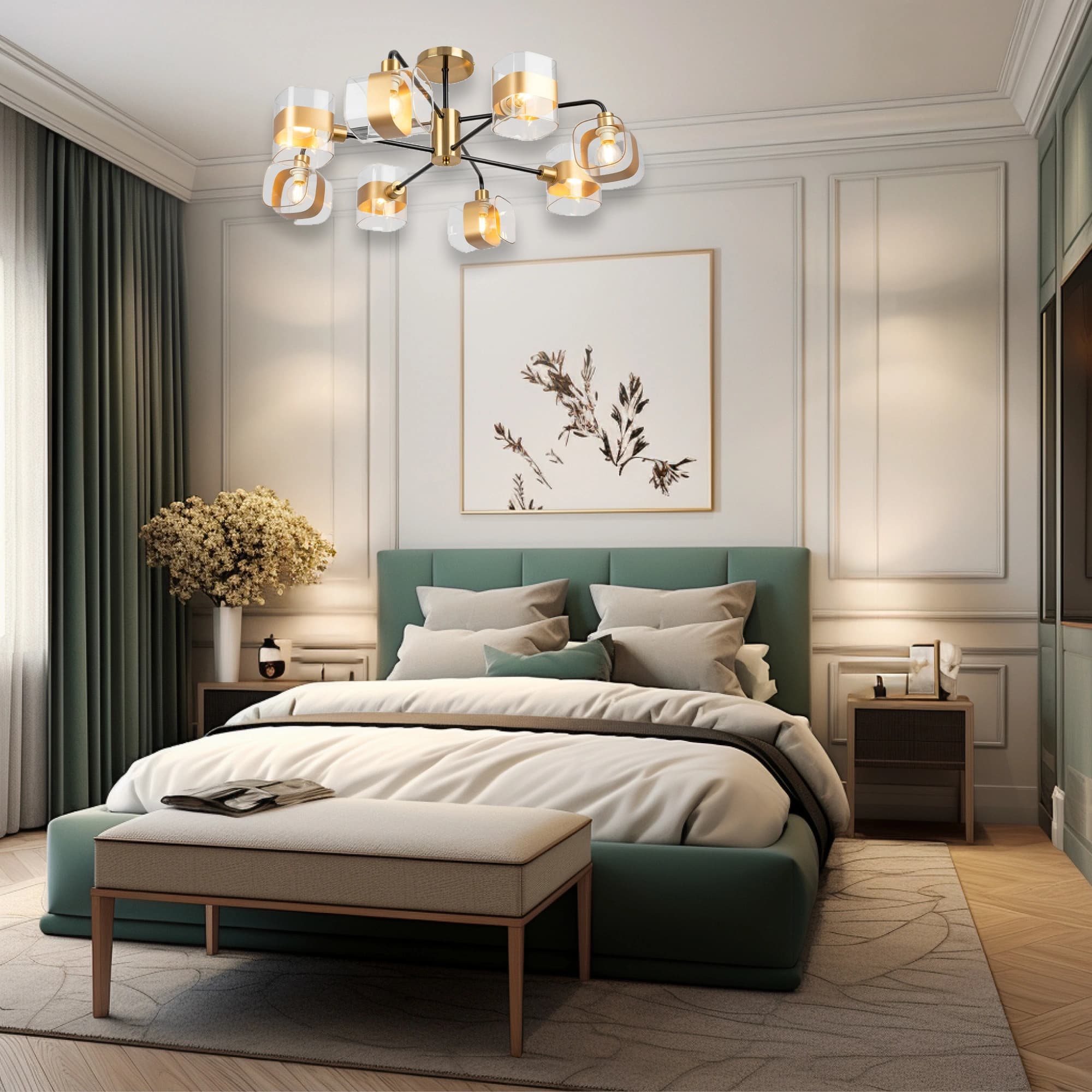 Citilux CL140181 Бертон Бронза+Черный Люстра — миниатюра 12