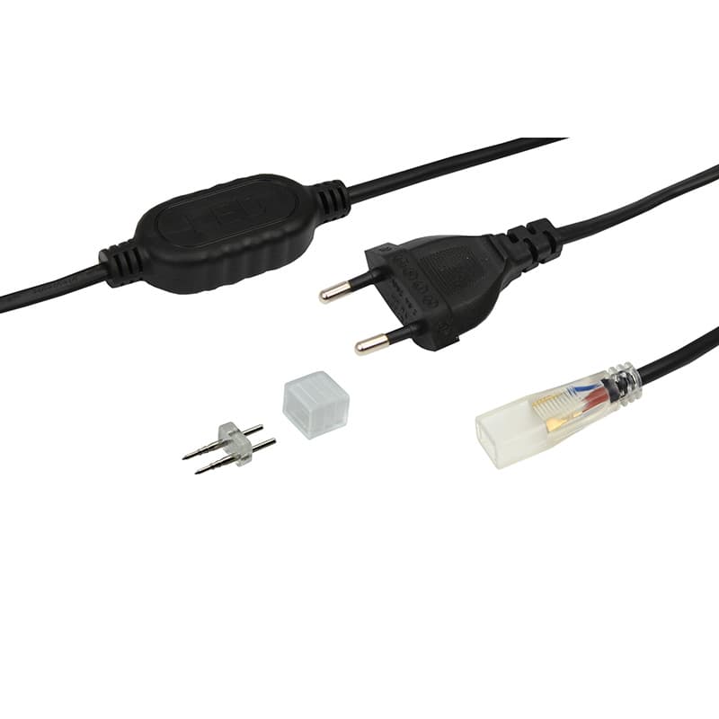 Rexant Установочный комплект для LED ленты 220В, 6x10.6мм, до 100м 124-022