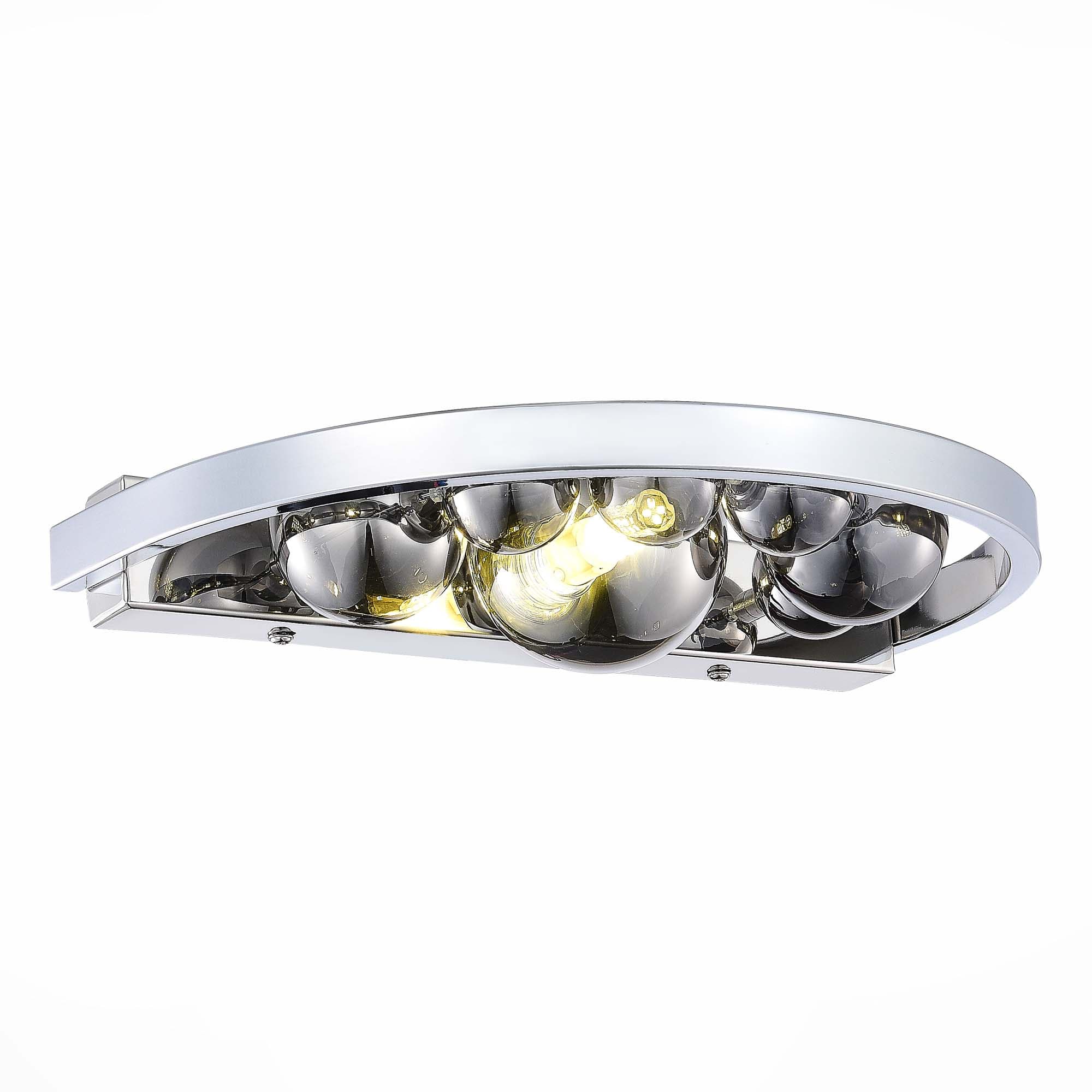ST Luce SL1510.101.01 Бра Хром/Дымчатый G9 1*5W