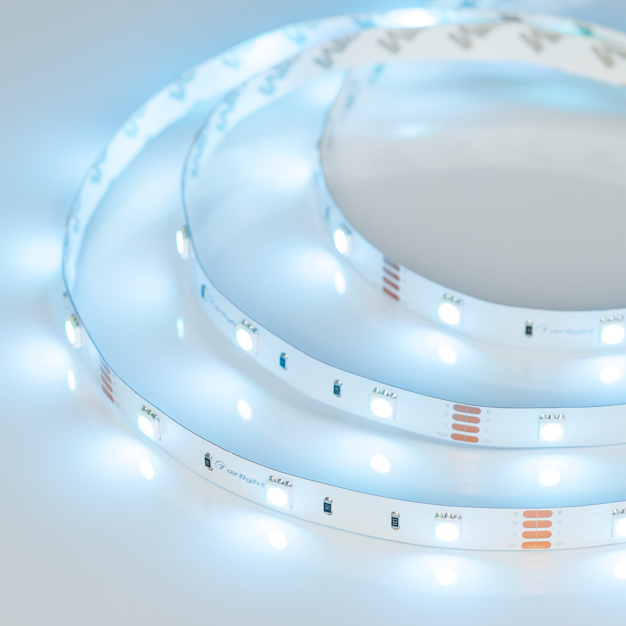 Arlight Светодиодная лента RT-B30-10mm 12V RGB (7.2 W/m, IP20, 5060, 5m) (Открытый) 010596(2) — миниатюра 8