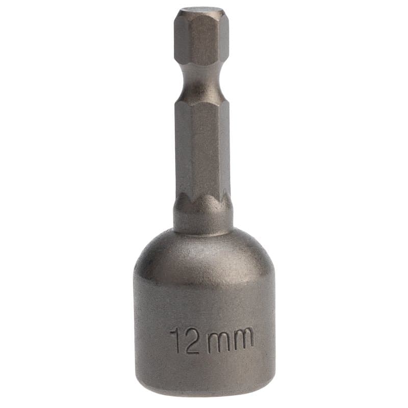 Ключ-насадка 1/4" магнитный 12х48 мм (упак. 1 шт.) Rexant 92-0403-1