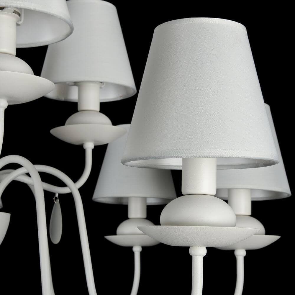 Freya Modern Eliza Белый Люстра E14 40W FR5756-PL-12-W — миниатюра 9