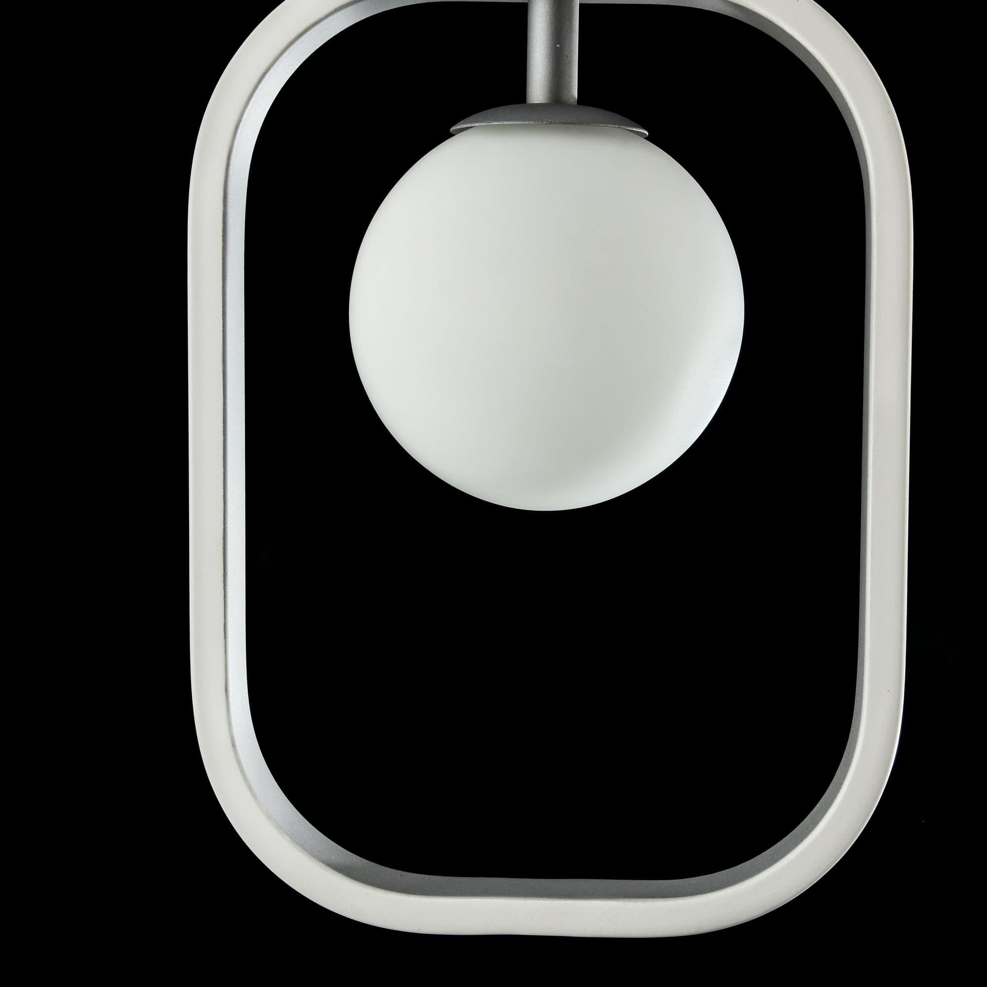 Maytoni Modern Avola Белый с Серебром Подвес 1xG9 40W MOD431-PL-01-WS — миниатюра 8