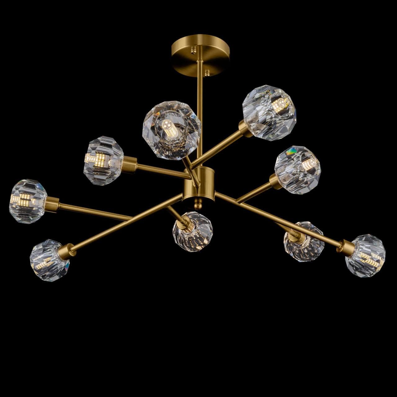 Freya Crystal Grace Золотая бронза Люстра FR5114PL-09BZ — миниатюра 6