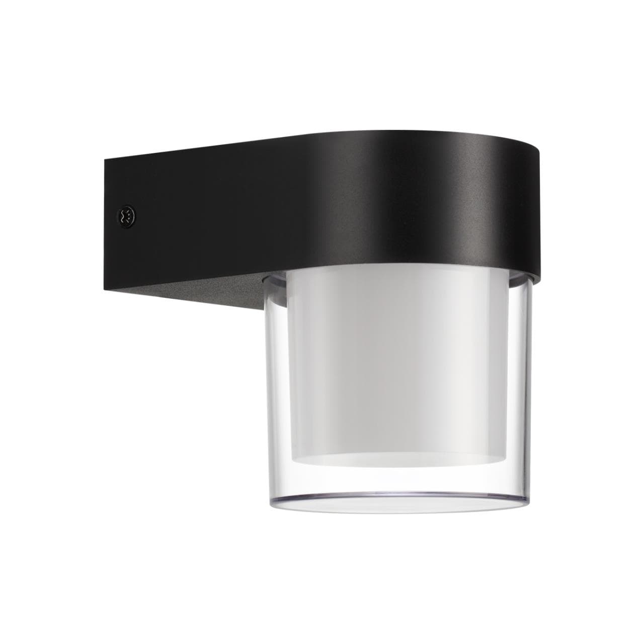 Novotech 359297 STREET NT24 000 черный Светильник ландшафтный настенный IP65 LED 5W 4000K 175-265V OPAL