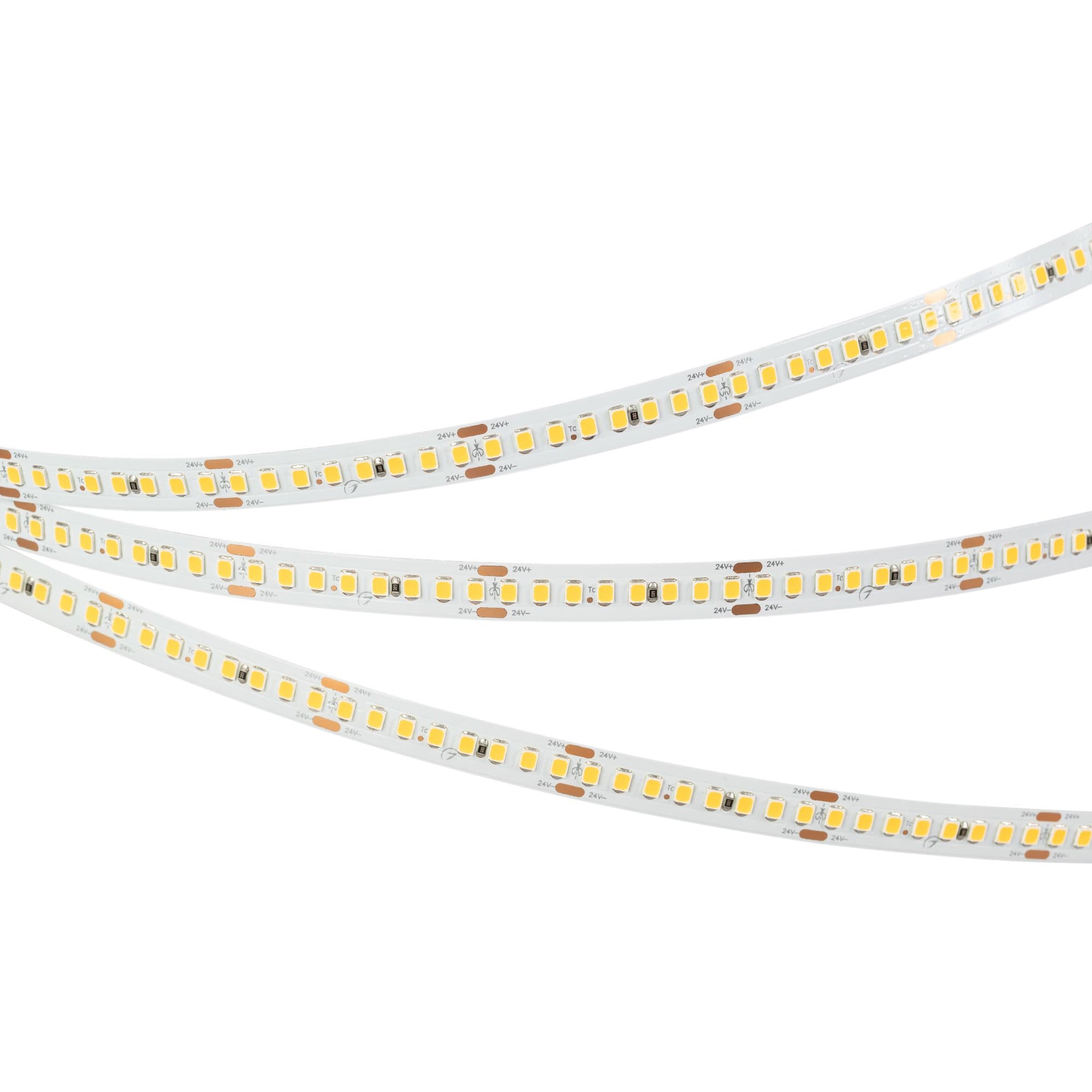 Arlight Лента RT-A192-10mm 24V Warm3500 (17.6 W/m, IP20, 2835, 5m) (высок.эфф.150 лм/Вт) 038774 — миниатюра 1