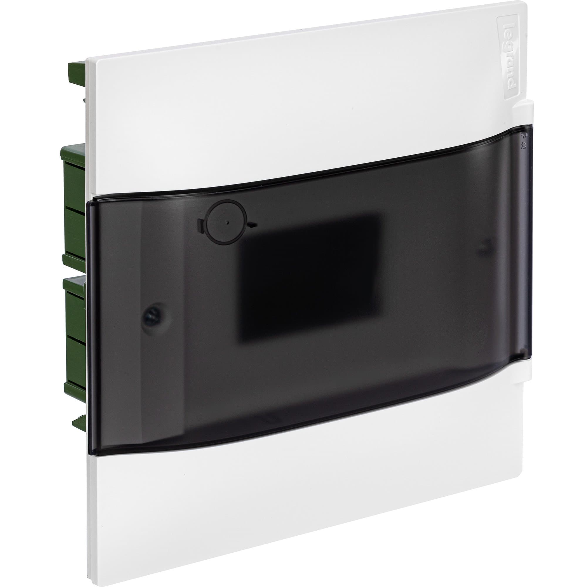 Legrand Practibox S Пластиковый щиток Встраиваемый (в полые стены) 1X6 Дымчатая дверь 134576 — миниатюра 6