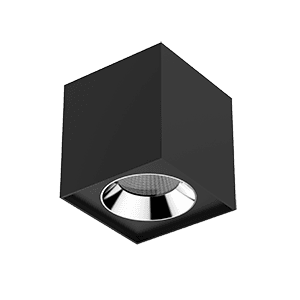 Varton Светодиодный светильник DL-02 Cube накладной 150х160 мм 36 Вт 4000 K 35° RAL9005 черный муар V1-R0-T0360-20000-2003640