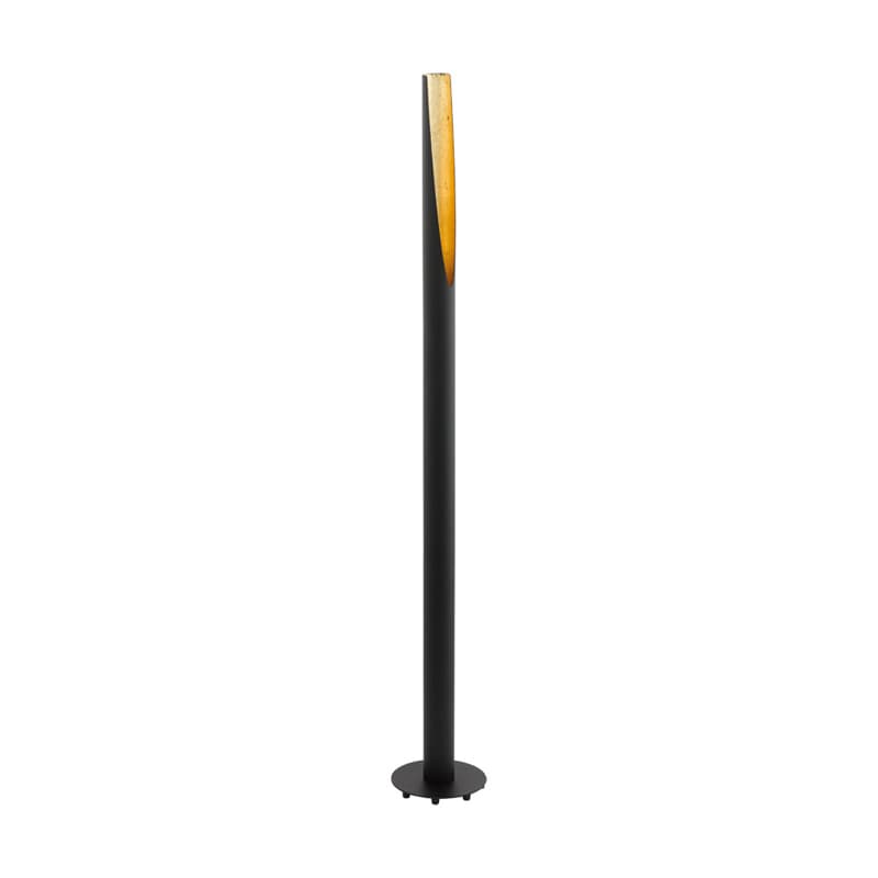 Eglo 97584 Cветодиодый торшер BARBOTTO, 1x5W(GU10), 1х400lm, H1370, 60, основа 185, cталь, черный, золотой