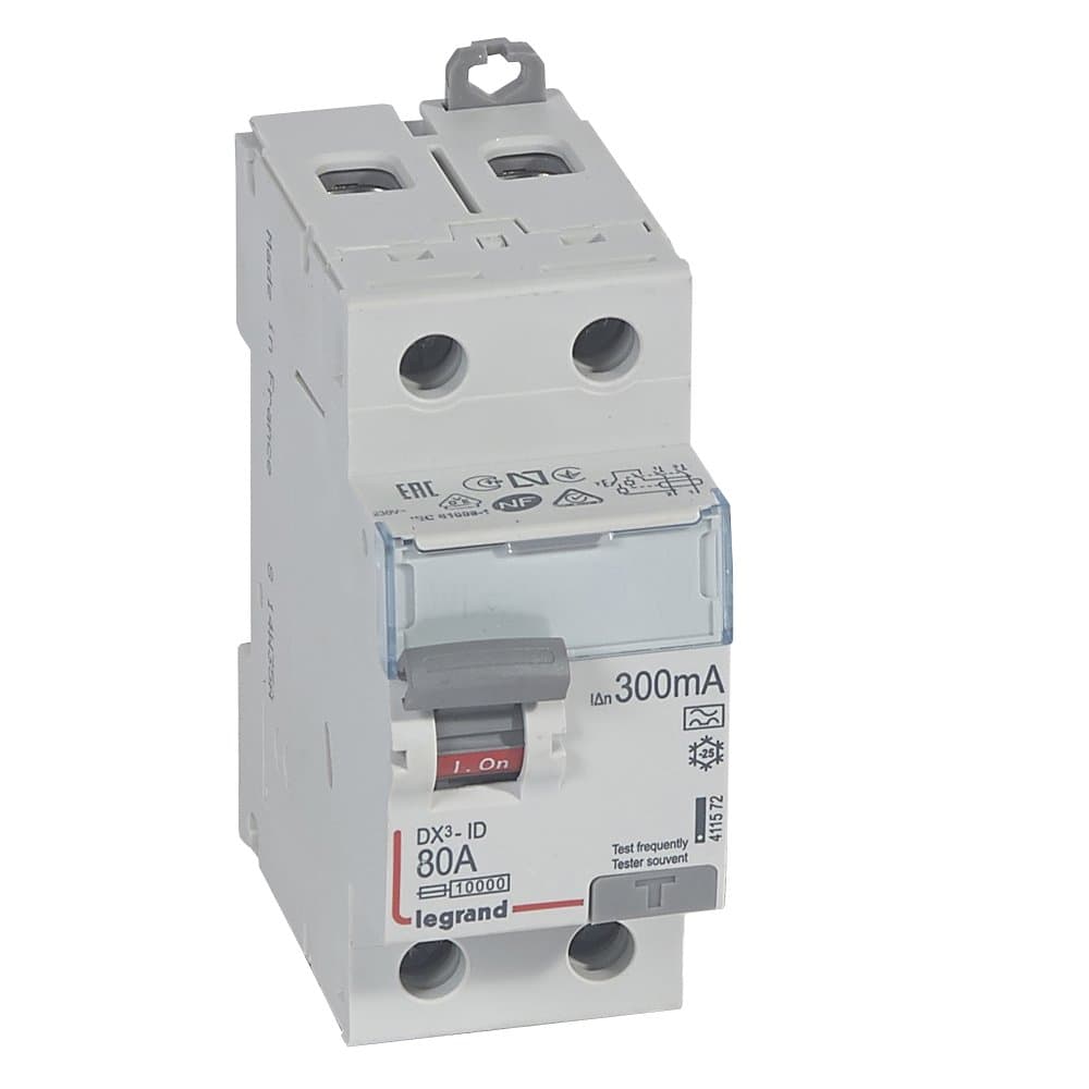 Legrand DX3 УЗО 2P 80А 300мА-A 411572