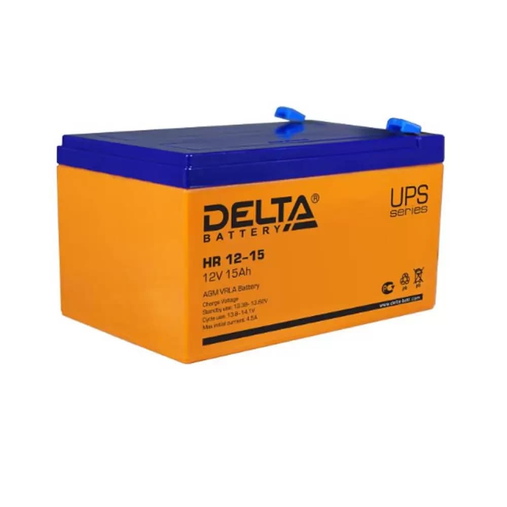 Delta Аккумуляторная батарея HR 12-15 12В/15Ач
