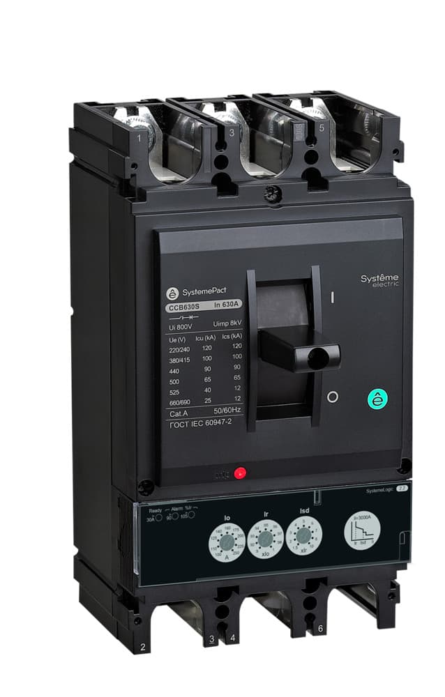 Systeme Electric Автоматический выключатель SYSTEMEPACT CCB400 150KA 3P3D S2.3 400A рычаг