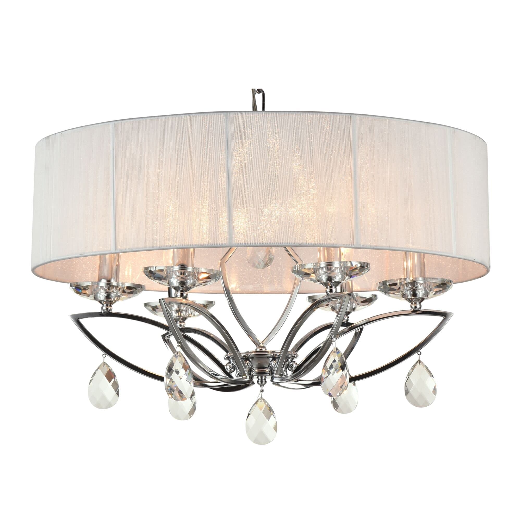 Maytoni Neoclassic Miraggio Хром Люстра 6xE14 40W MOD602-06-N — миниатюра 6