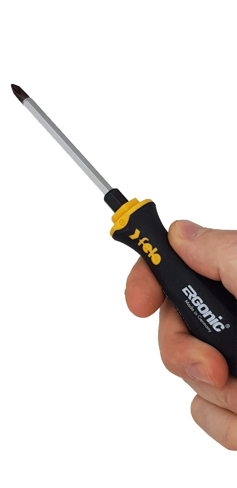 Felo Отвертка Ergonic  крестовая ударная PH 1X80 45210240 — миниатюра 3