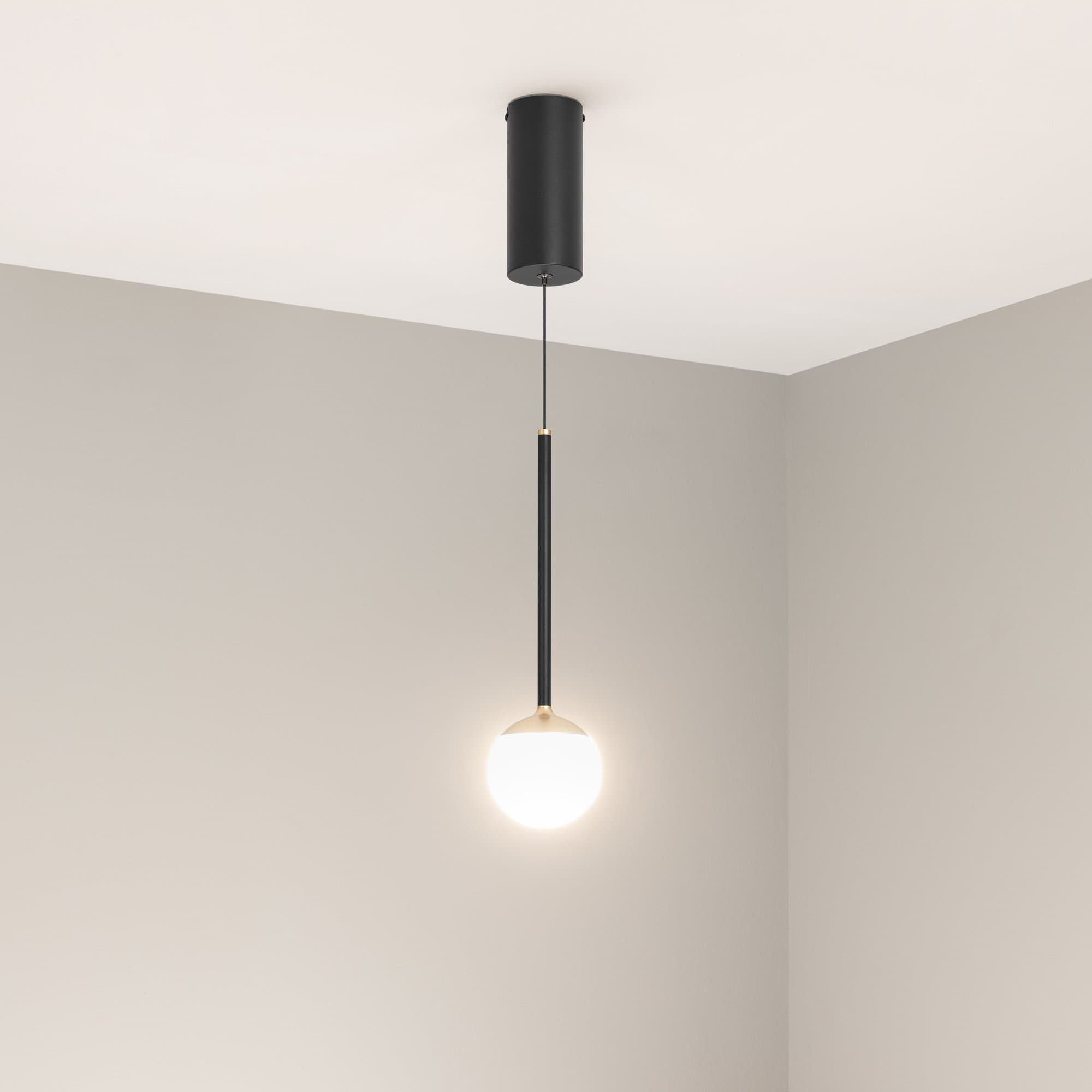 Arlight Светильник SP-BEADS-HANG-T-R100-8W Day4000 (BK-GD, 180 deg, 230V) (IP20 Металл, 5 лет) 036507 — миниатюра 5