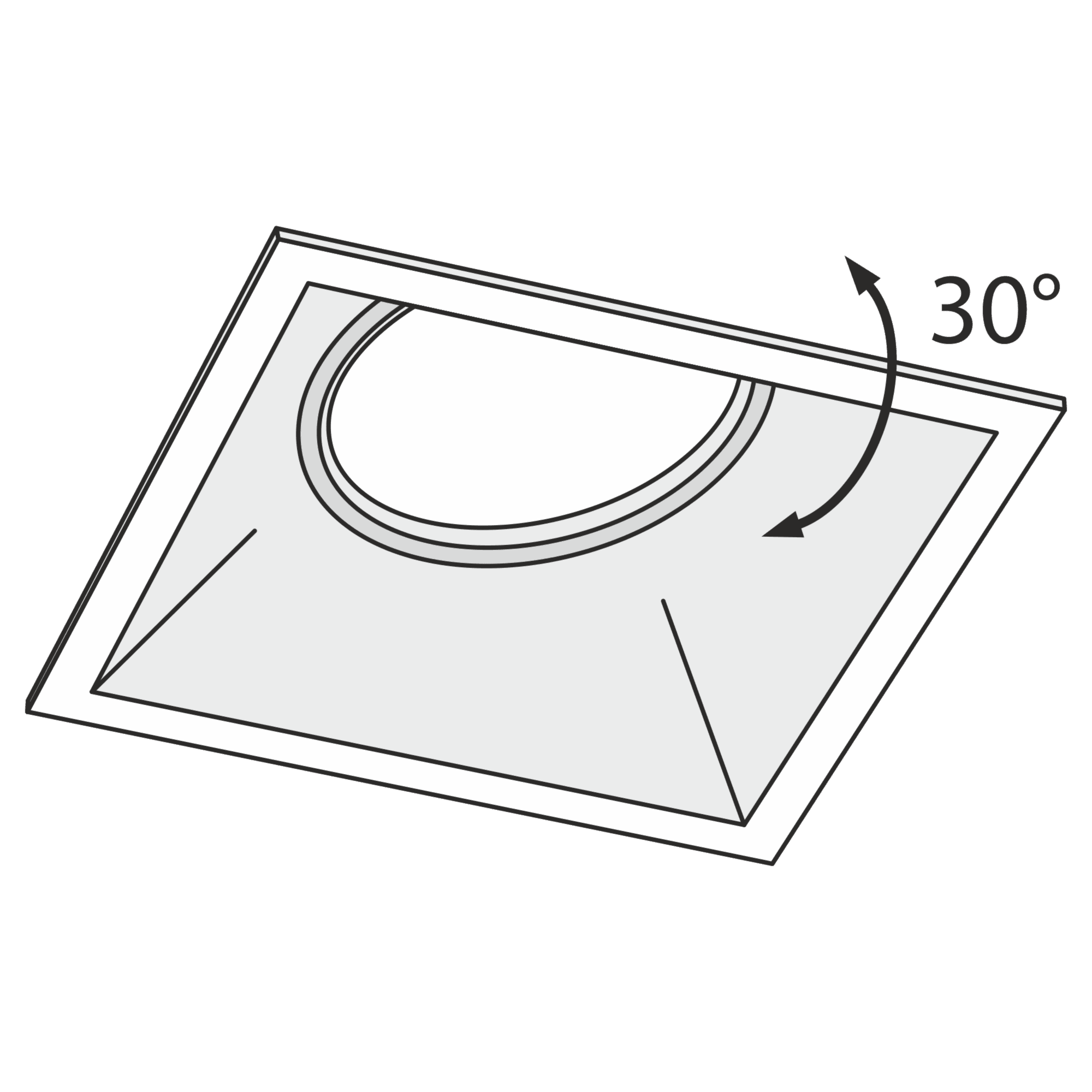 Maytoni Светильник встраиваемый DL029-2-01W — миниатюра 8