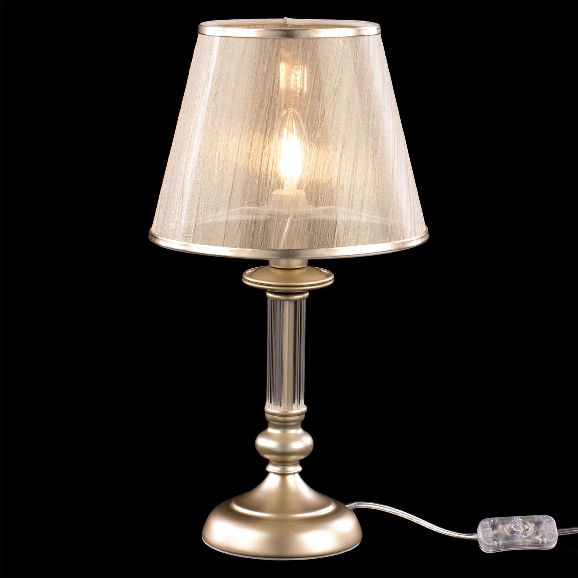 Freya Classic Ksenia Матовое Золото Настольная лампа E14 40W FR2539TL-01G — миниатюра 5
