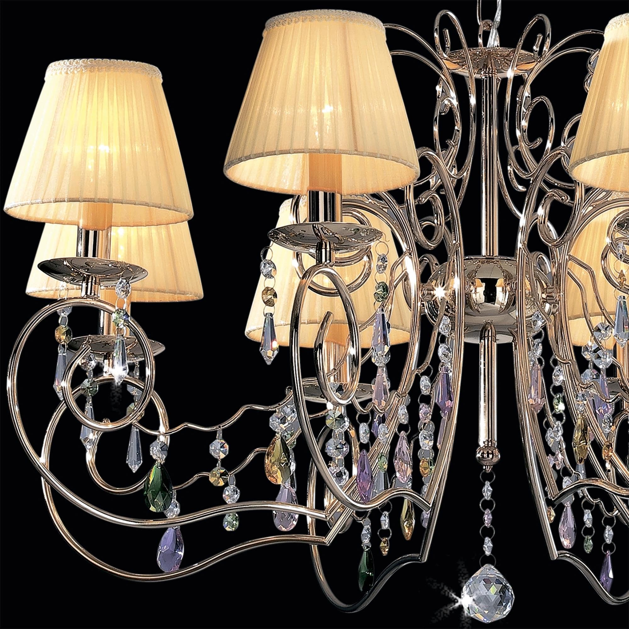 Citilux CL307182 Фиона Золото Светильник Люстра — миниатюра 3