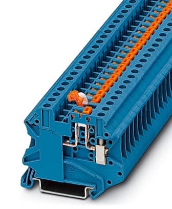 Phoenix Contact Клеммы с ножевыми размыкателями UT 4-MT BU 3046278